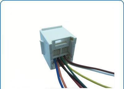 網絡連接插座 RJ45 帶線 JACK 及其在計算機中的應用